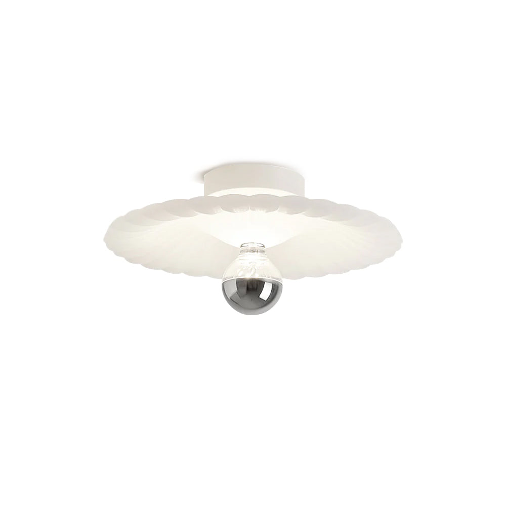 WINDSOR PLEATED SILK CEILING LANTERN