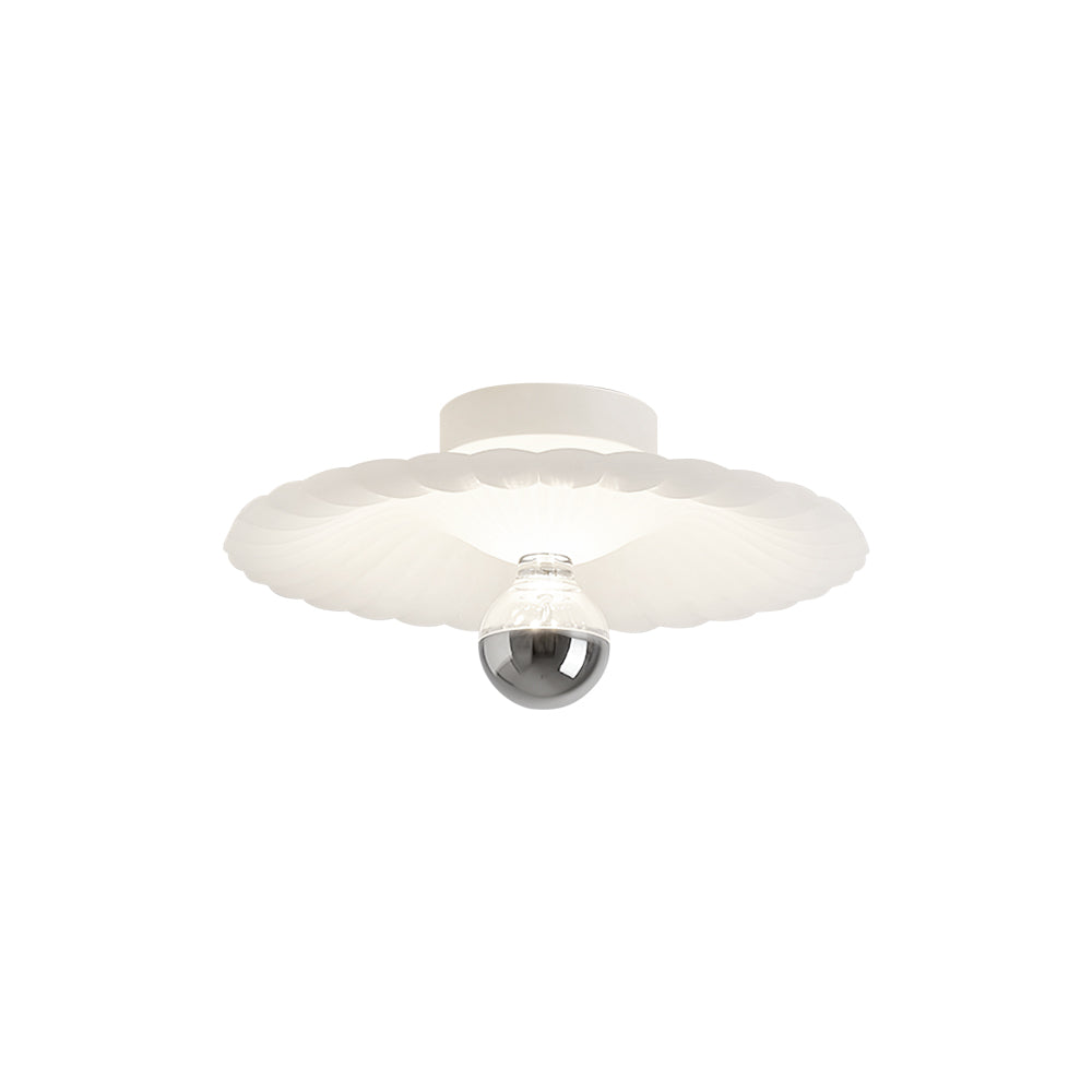 WINDSOR PLEATED SILK CEILING LANTERN