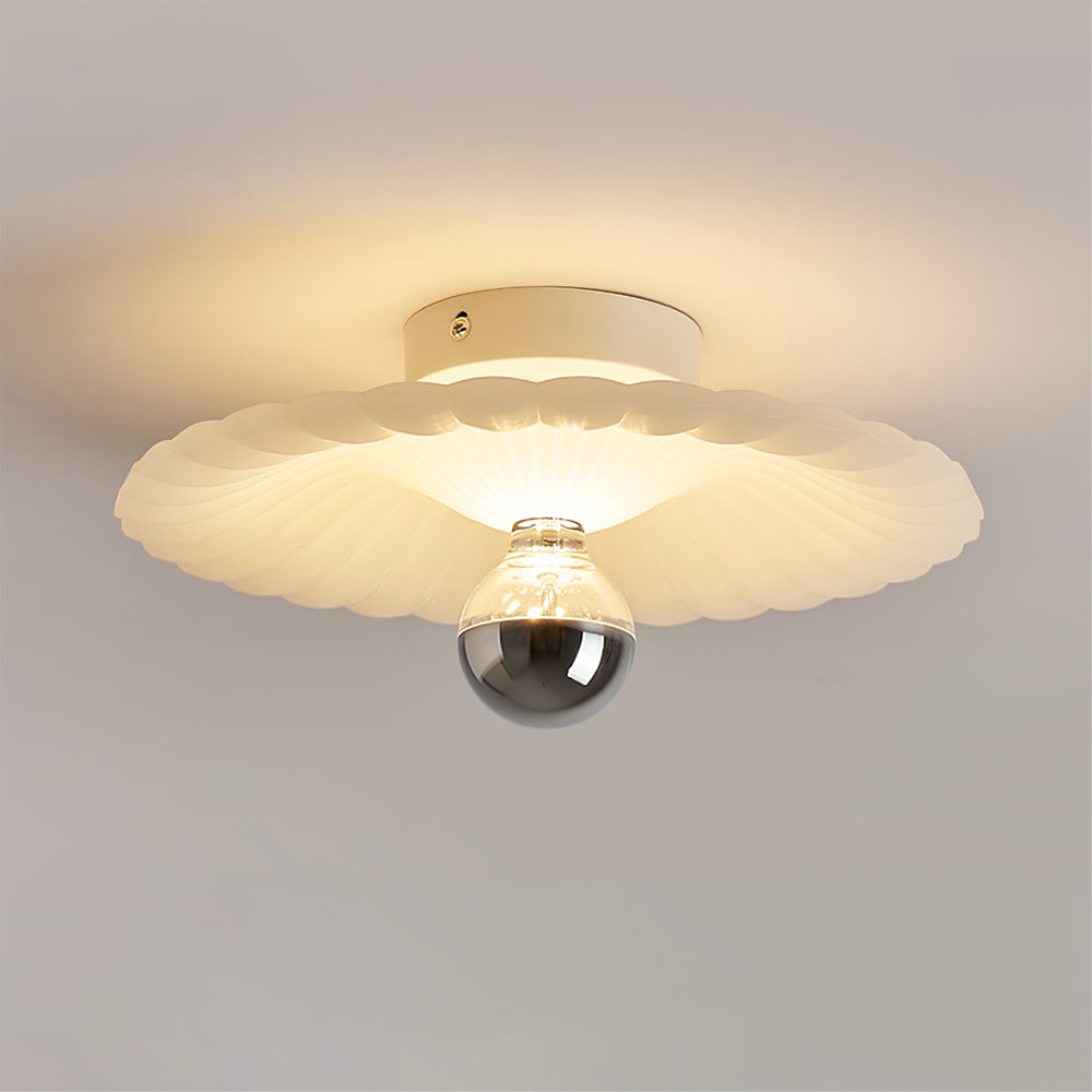WINDSOR PLEATED SILK CEILING LANTERN