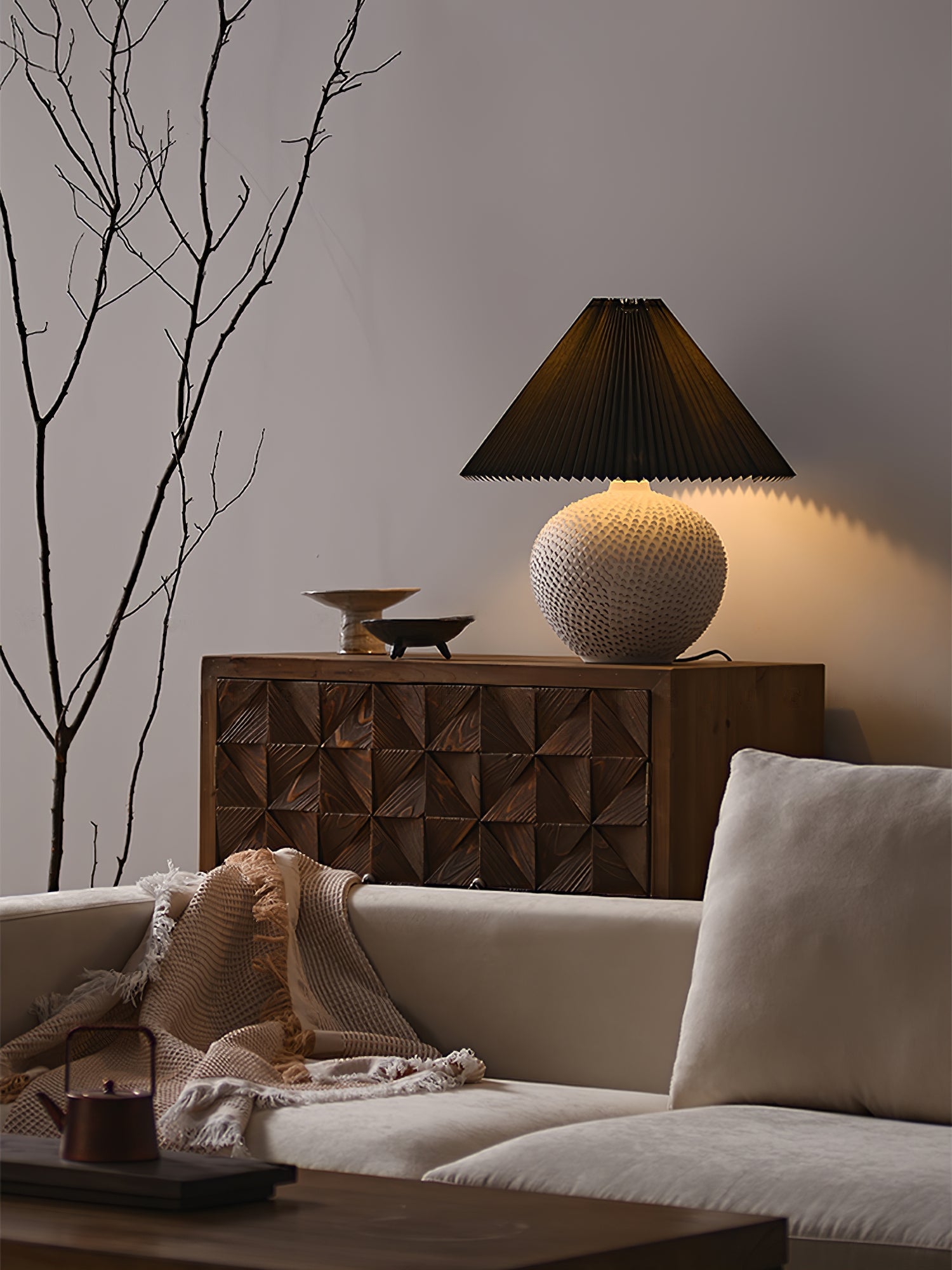 WINCHESTER TEXTURE CLAY LAMP