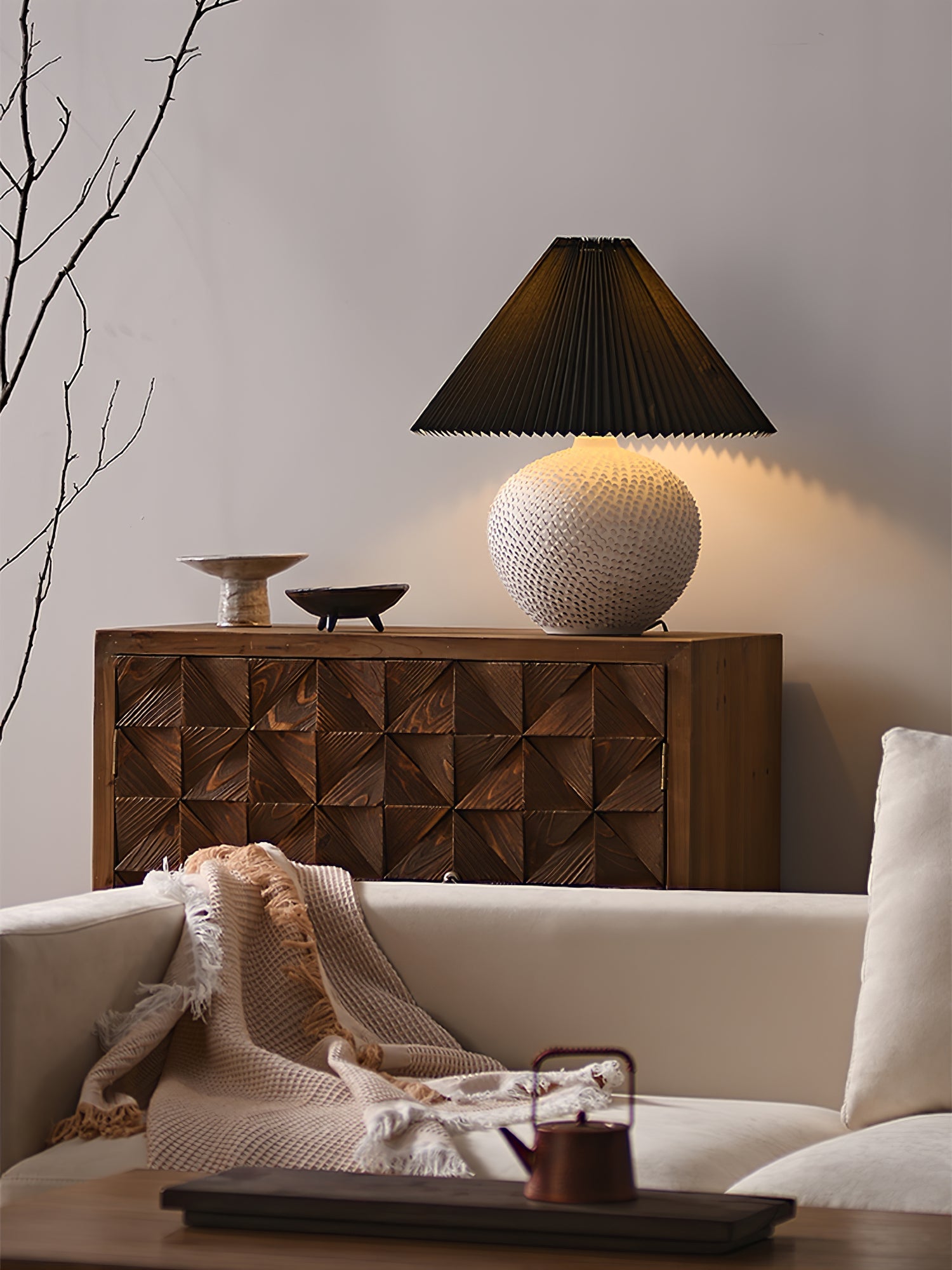 WINCHESTER TEXTURE CLAY LAMP