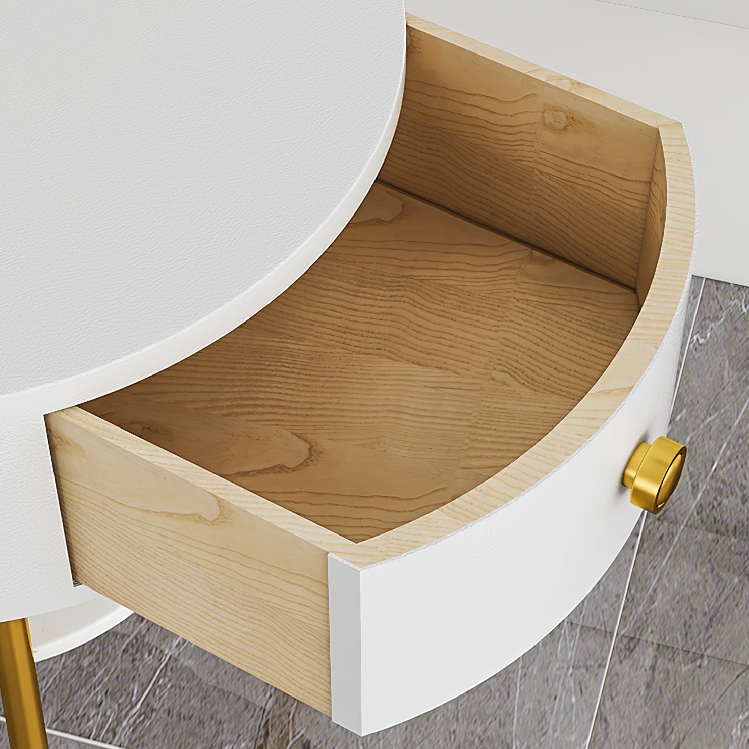 FENWICK TAILORED TEXTILE LAMP WITH STORAGE