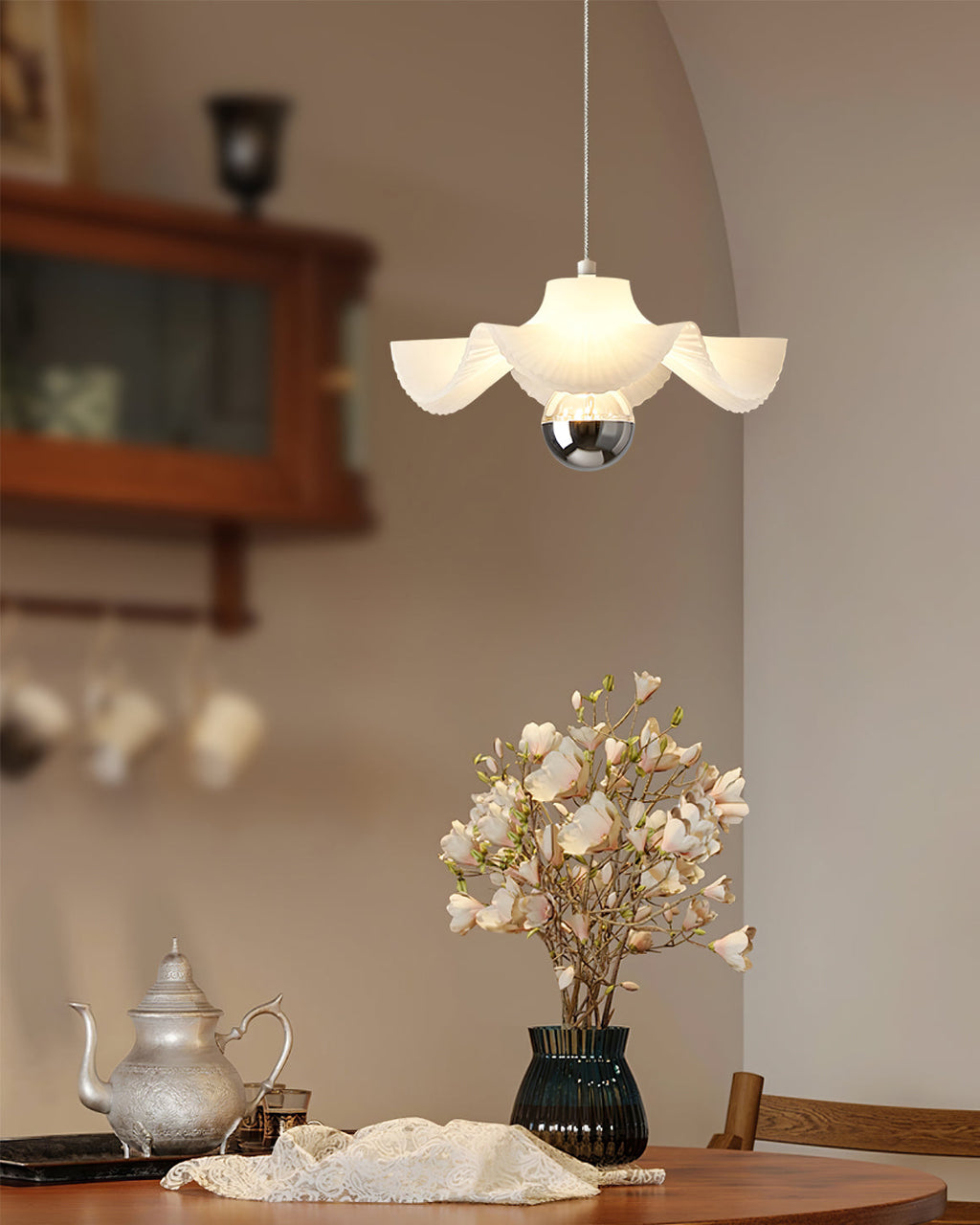 WINTERBOURNE PLEATED CEILING LANTERN