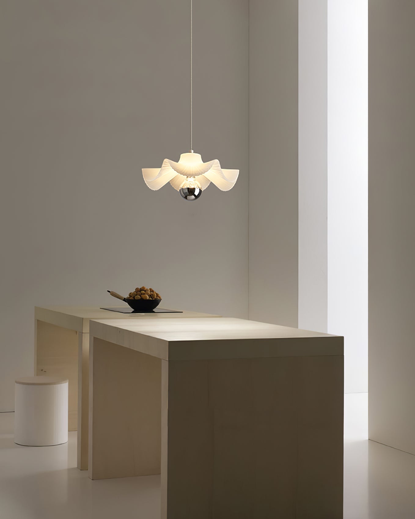 WINTERBOURNE PLEATED CEILING LANTERN