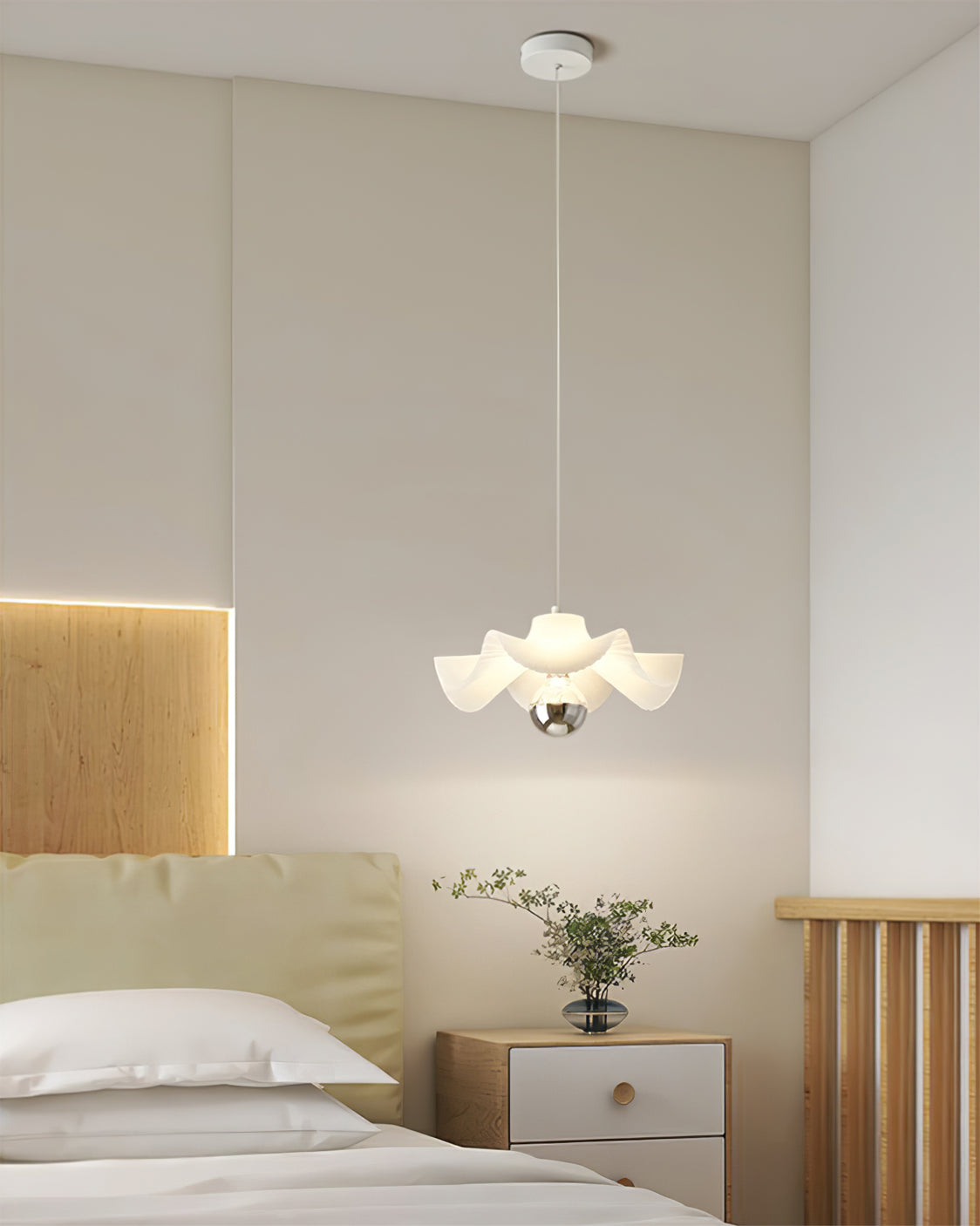 WINTERBOURNE PLEATED CEILING LANTERN
