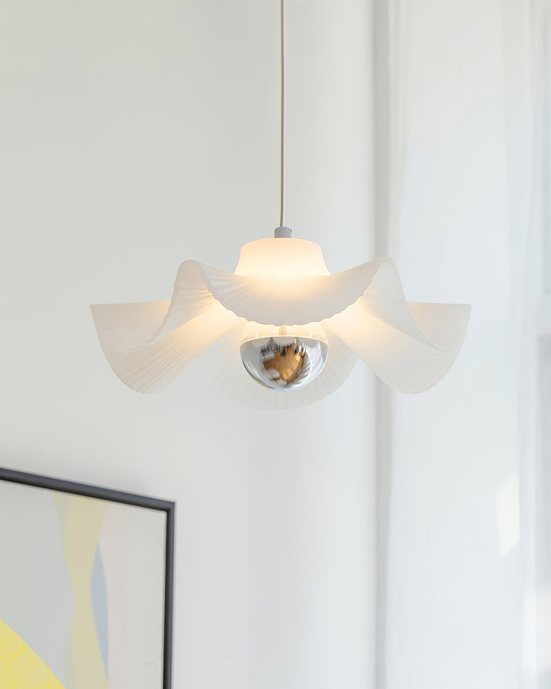 WINTERBOURNE PLEATED CEILING LANTERN