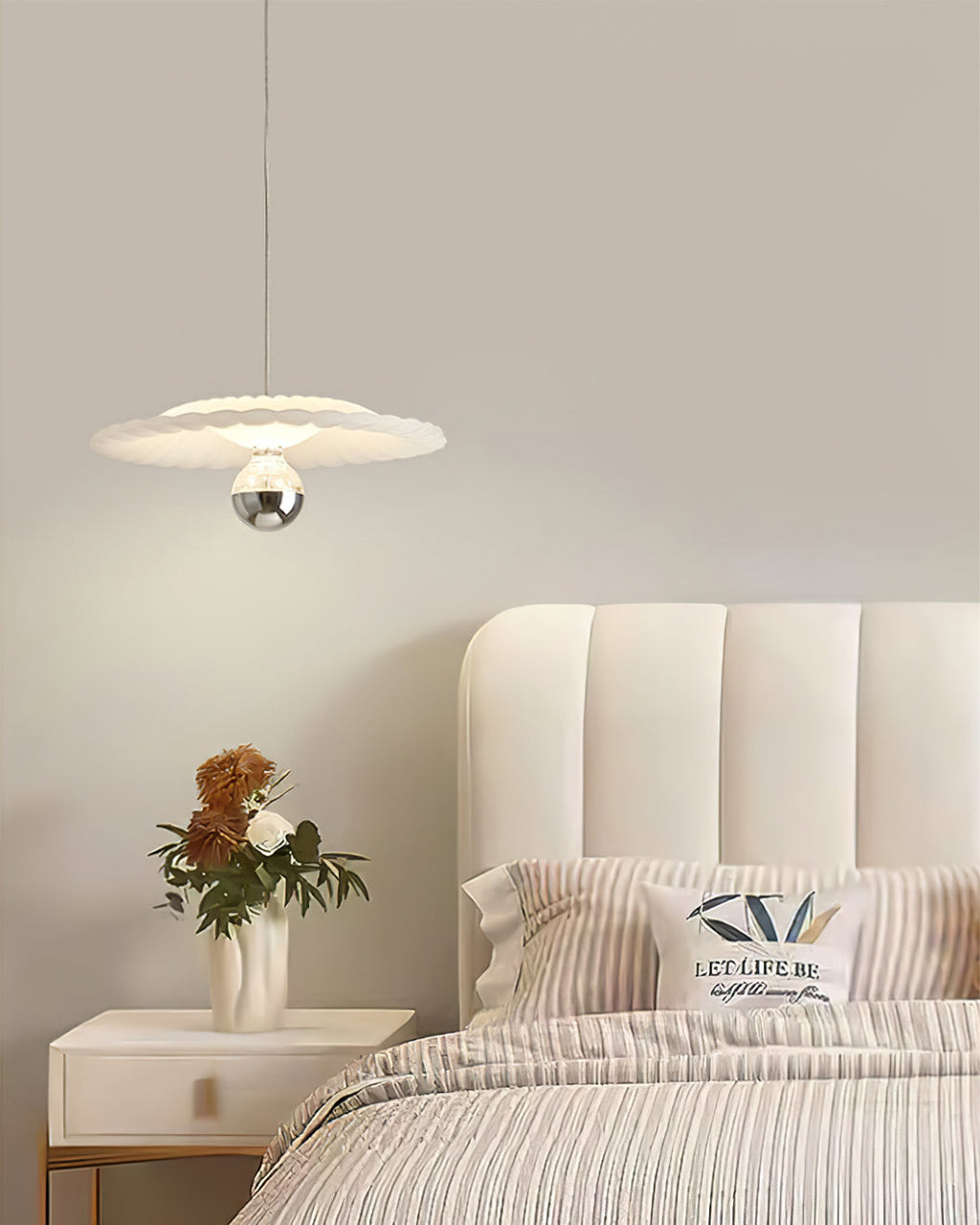 WINTERBOURNE PLEATED CEILING LANTERN