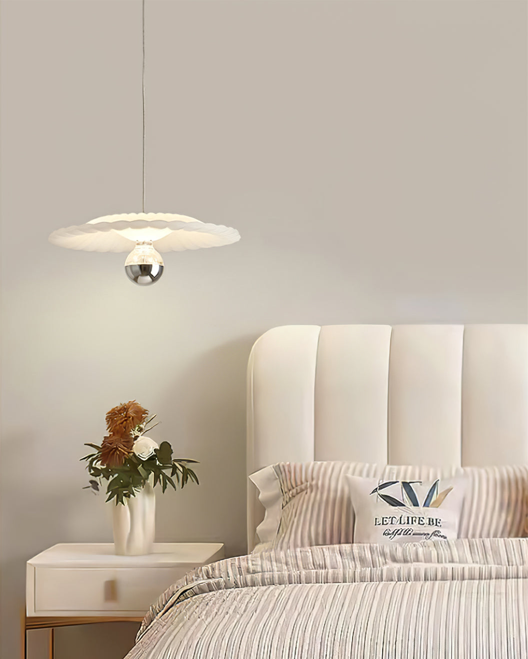 WINTERBOURNE PLEATED CEILING LANTERN
