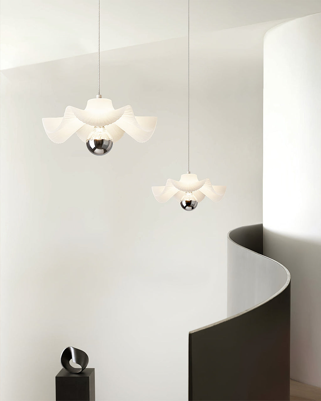 WINTERBOURNE PLEATED CEILING LANTERN