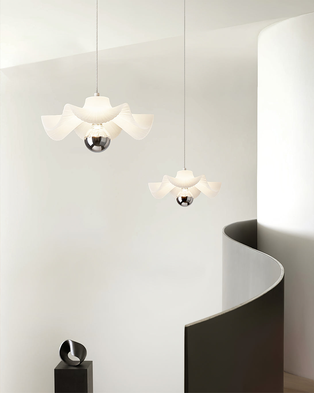WINTERBOURNE PLEATED CEILING LANTERN