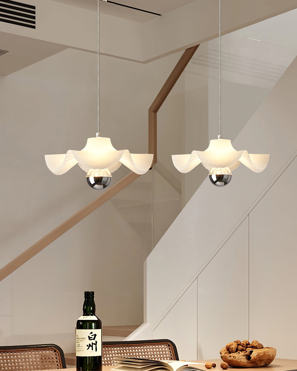 WINTERBOURNE PLEATED CEILING LANTERN