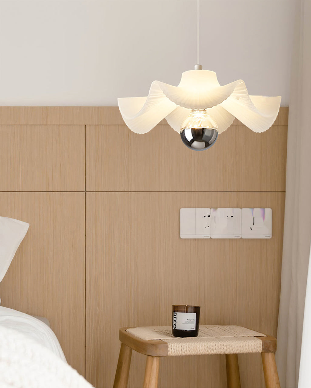 WINTERBOURNE PLEATED CEILING LANTERN