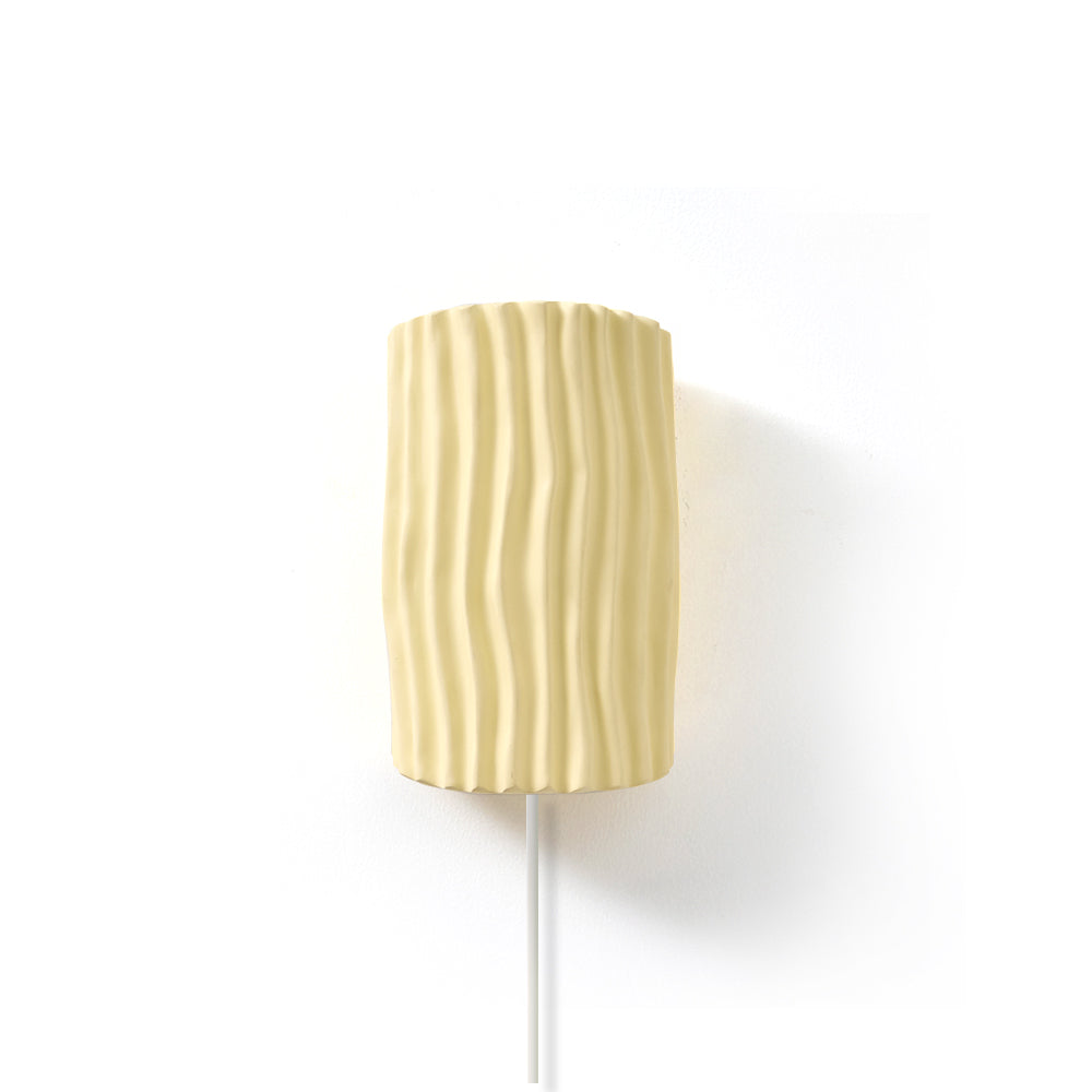 RAVENSHIRE PLEATED RESIN WALL SCONCE