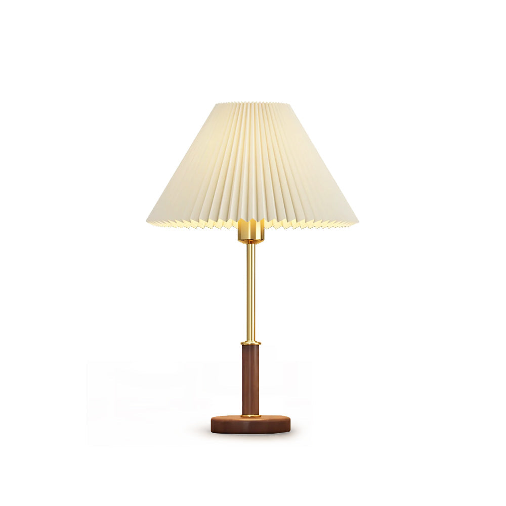 FENWICK WOODEN PLEAT LUMINAIRE
