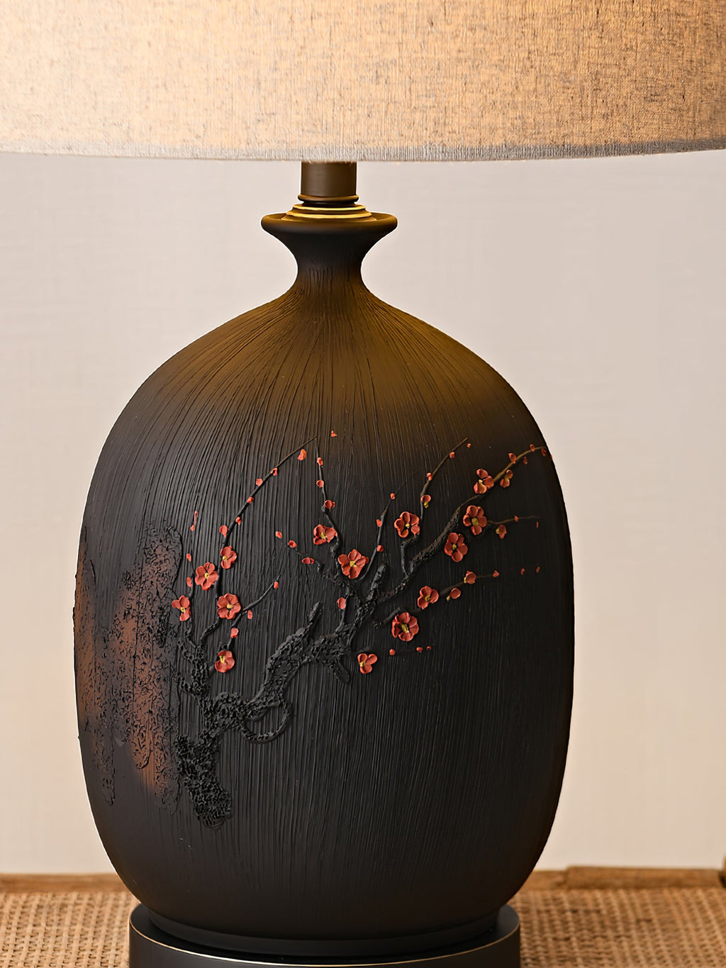 WHITBY PLUMSTONE GLOBE TABLE LANTERN