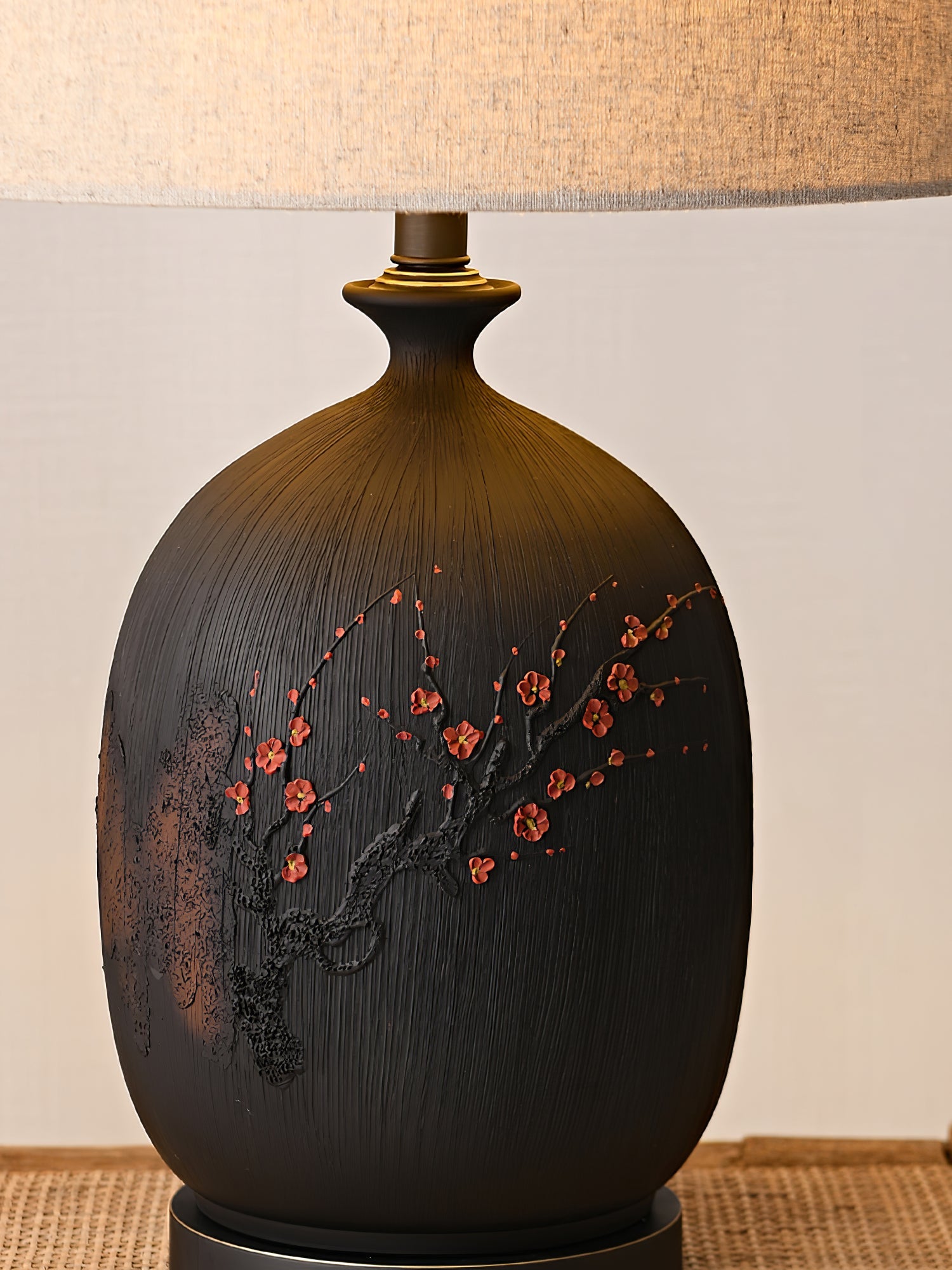 WHITBY PLUMSTONE GLOBE TABLE LANTERN