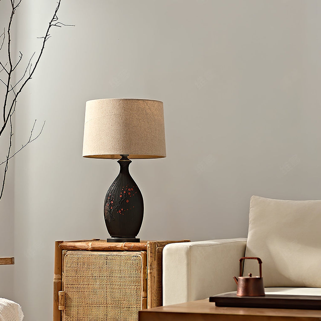 WHITBY PLUMSTONE GLOBE TABLE LANTERN
