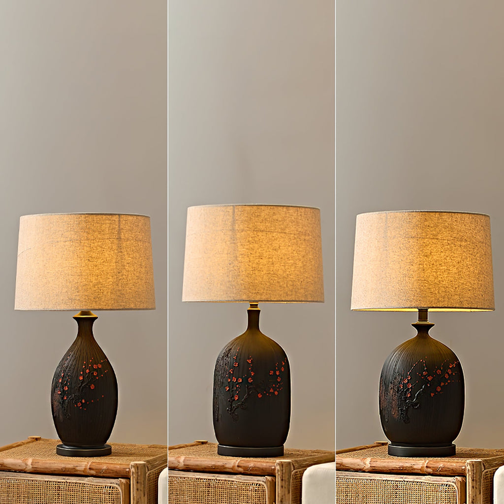 WHITBY PLUMSTONE GLOBE TABLE LANTERN