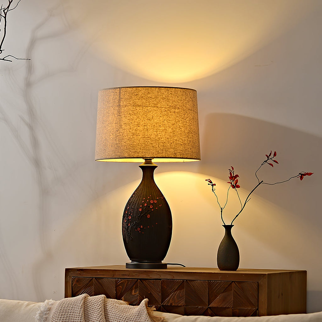 WHITBY PLUMSTONE GLOBE TABLE LANTERN