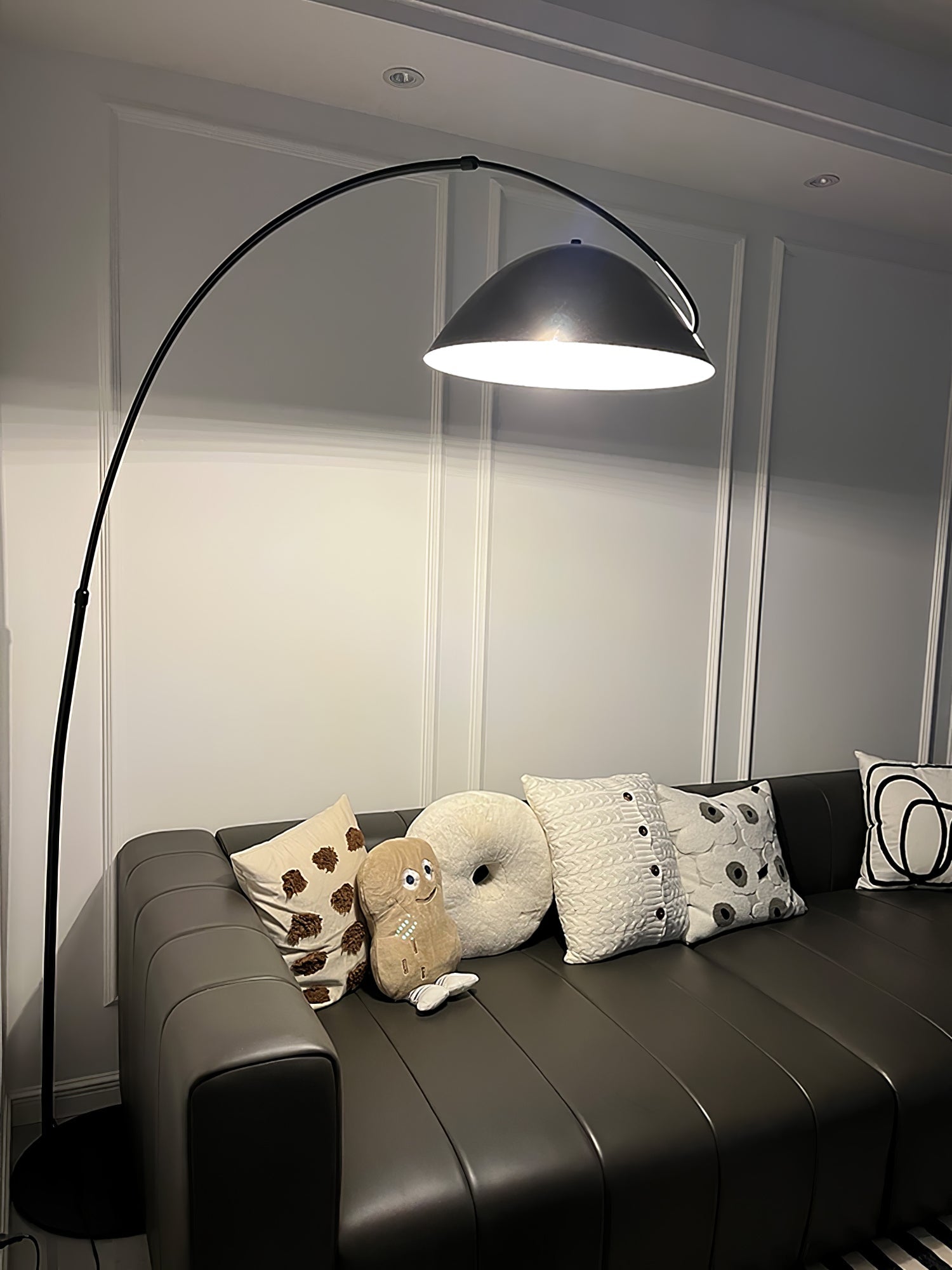 FENWICK TAPERED SILK FLOOR LANTERN
