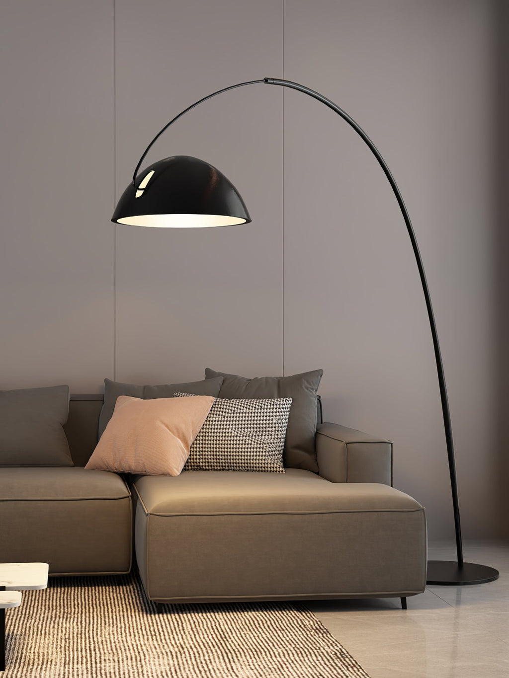 FENWICK TAPERED SILK FLOOR LANTERN