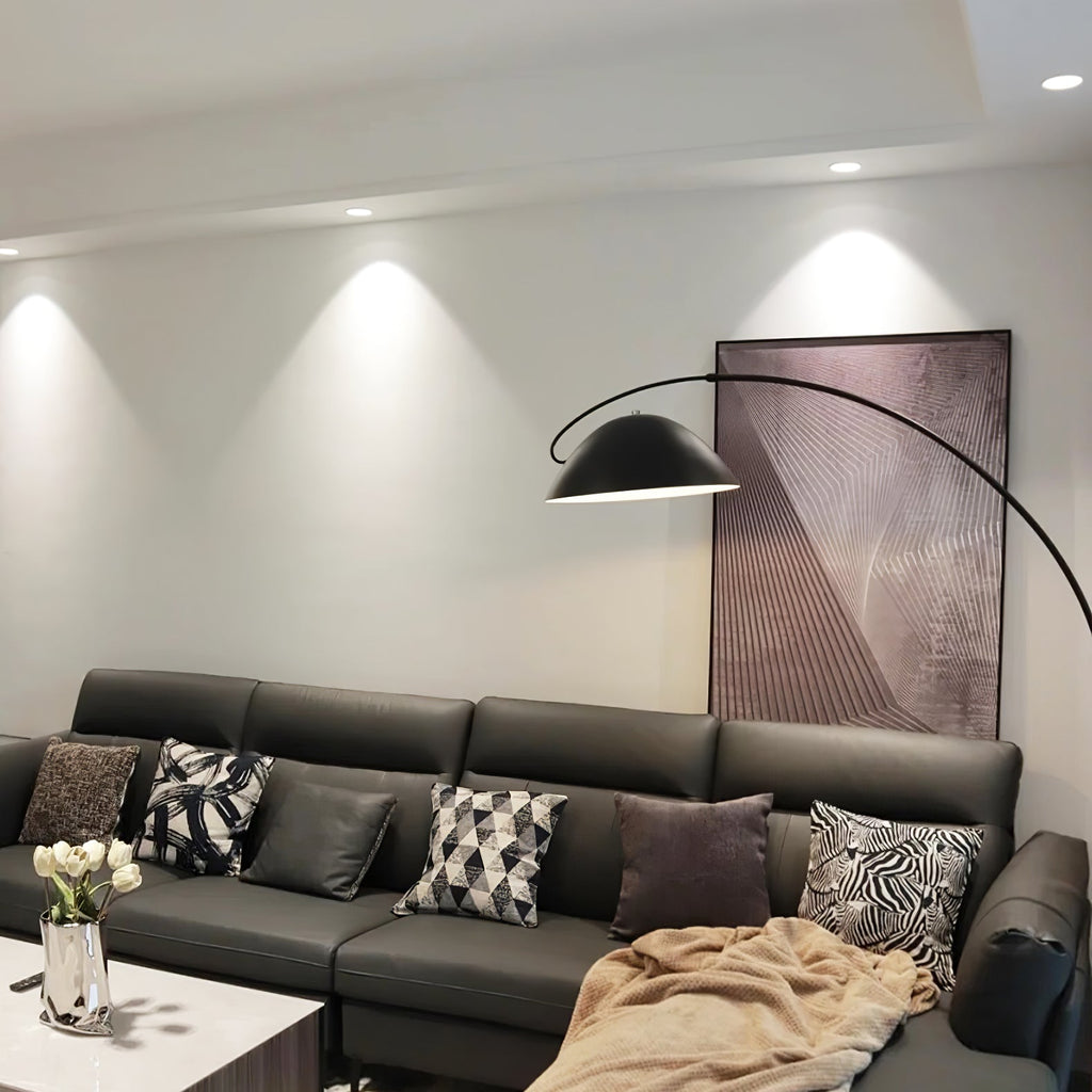 FENWICK TAPERED SILK FLOOR LANTERN