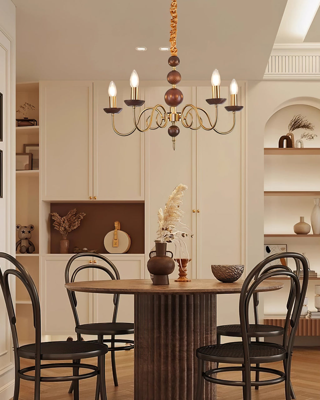 VIOLETTE FEATHERED LUMINAIRE
