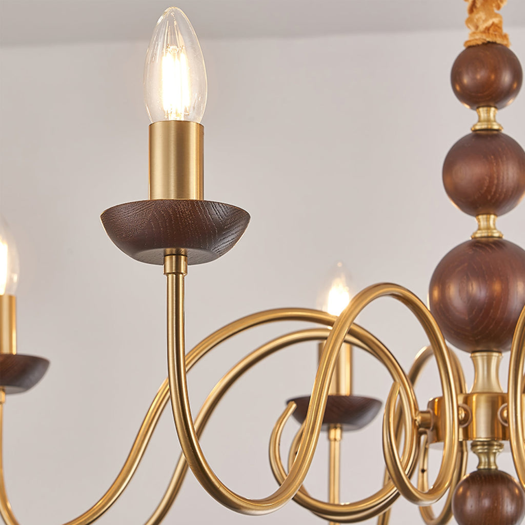 VIOLETTE FEATHERED LUMINAIRE