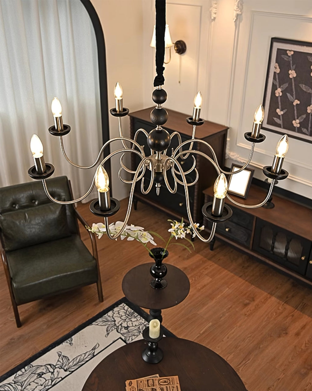 VIOLETTE FEATHERED LUMINAIRE