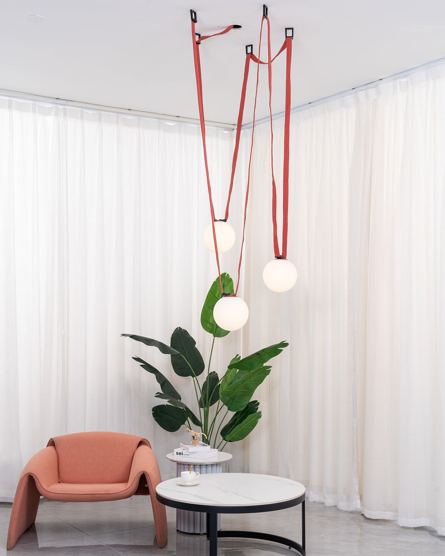 WINTHORPE VINTAGE METAL PENDANT LIGHT