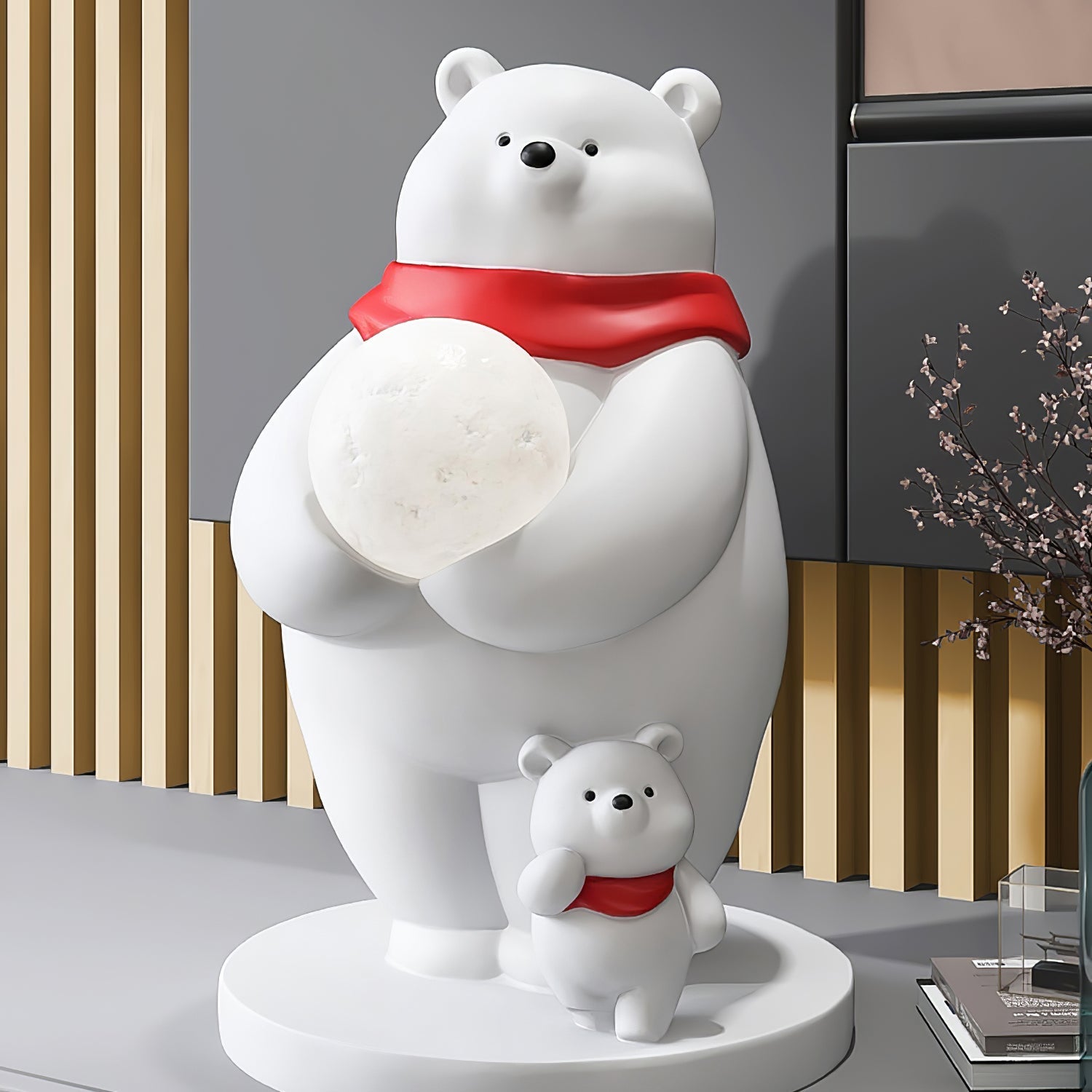 ARCTIC WHIMSY ILLUMINATED TABLE ACCENT