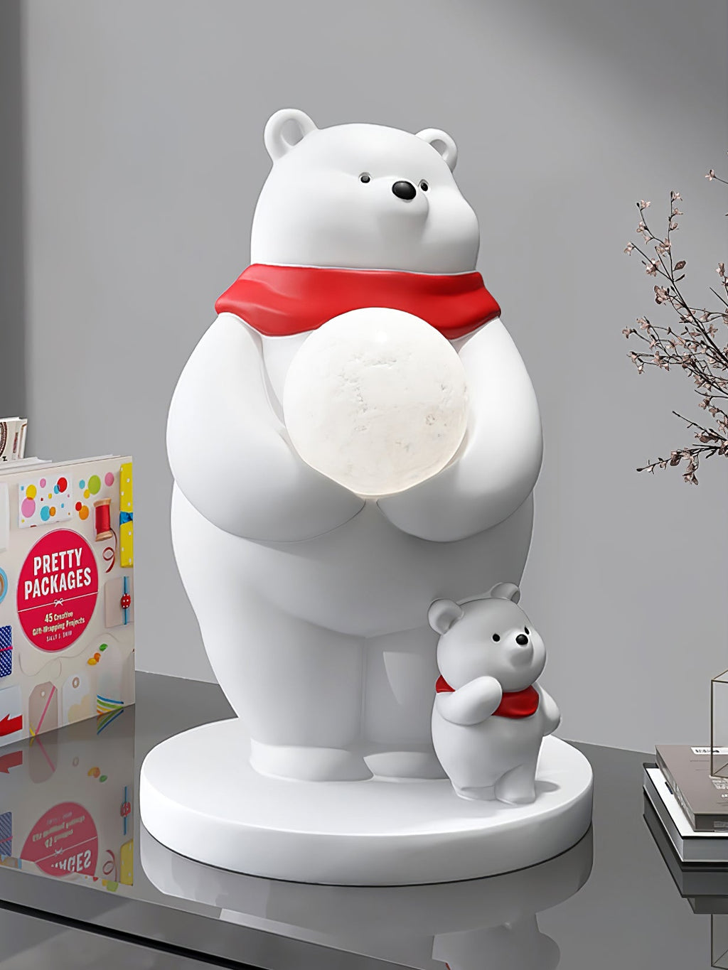 ARCTIC WHIMSY ILLUMINATED TABLE ACCENT