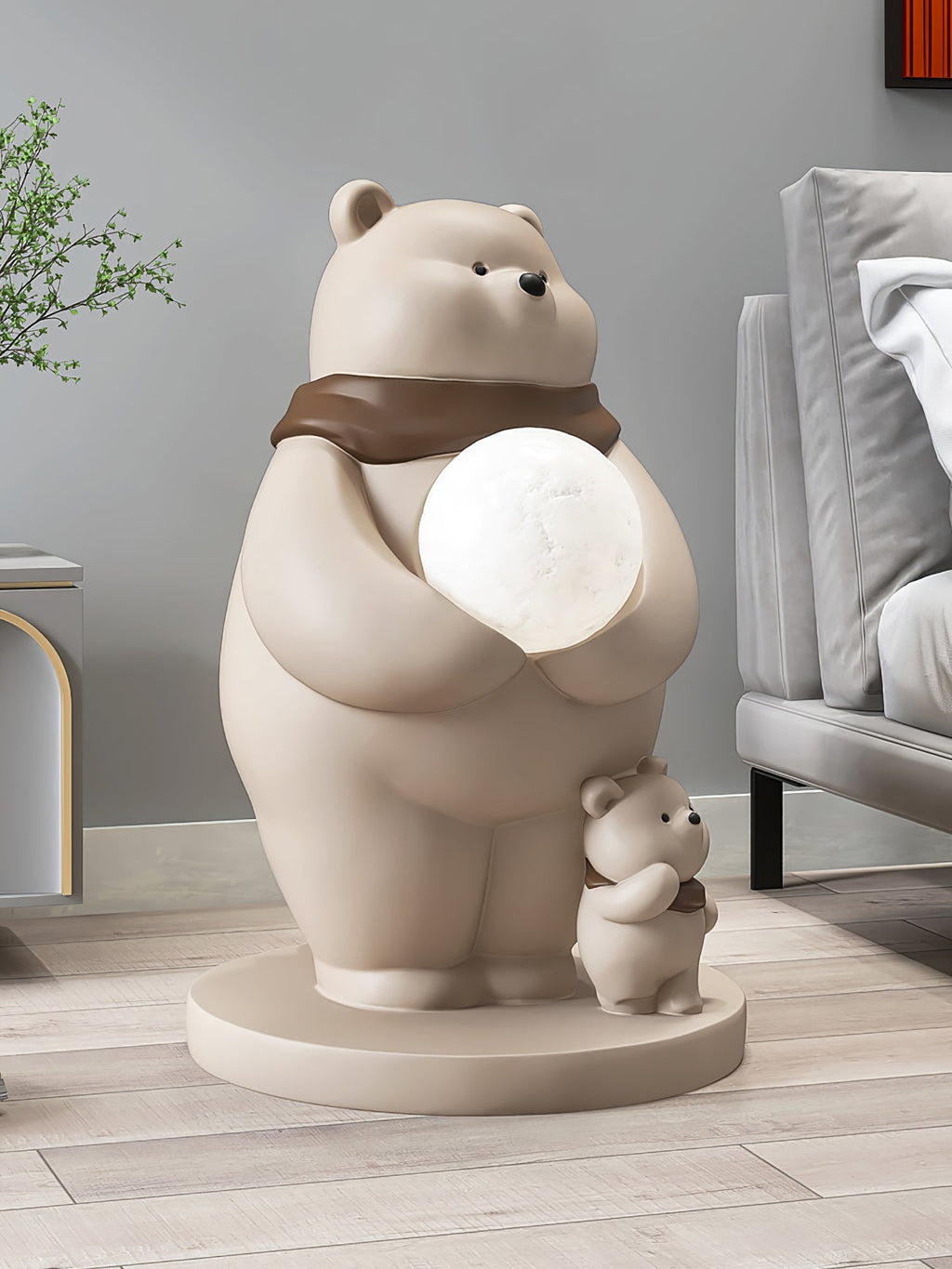 ARCTIC WHIMSY ILLUMINATED TABLE ACCENT