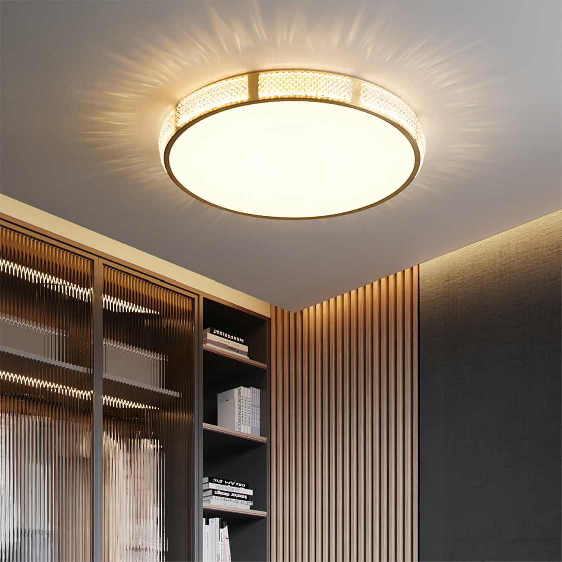 FENWICK HEMISPHERICAL GLOW CEILING FIXTURE