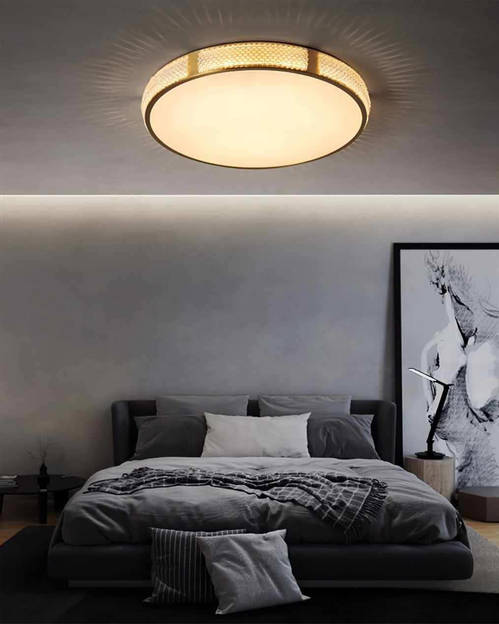FENWICK HEMISPHERICAL GLOW CEILING FIXTURE