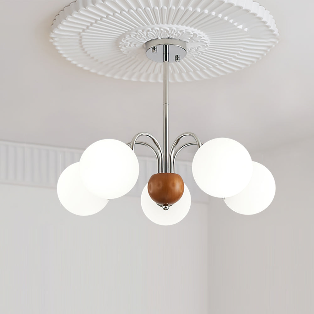 WINTHROP SILVER GLEAMING CEILING LANTERN
