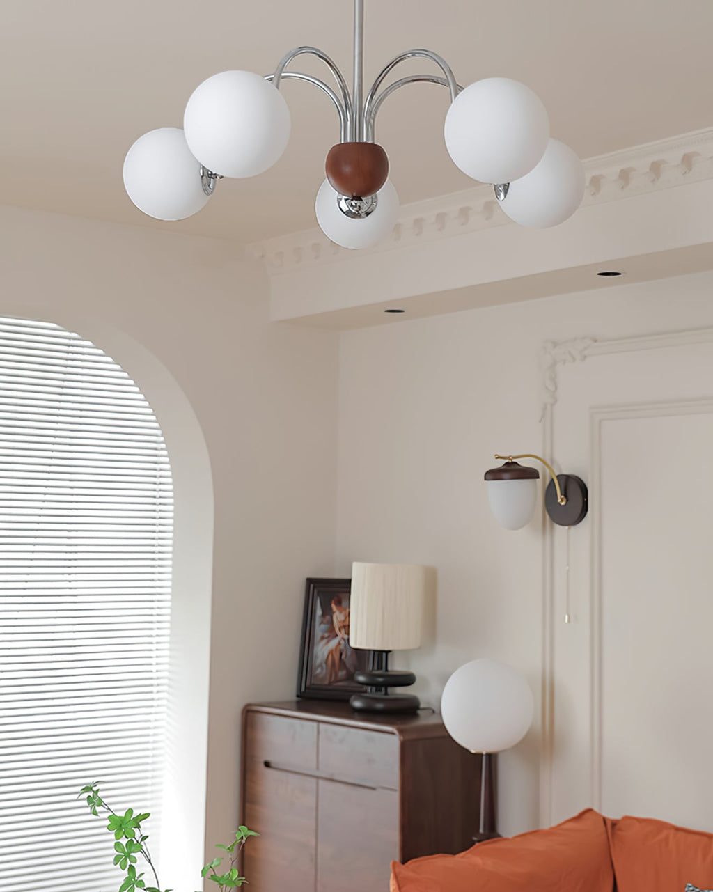WINTHROP SILVER GLEAMING CEILING LANTERN