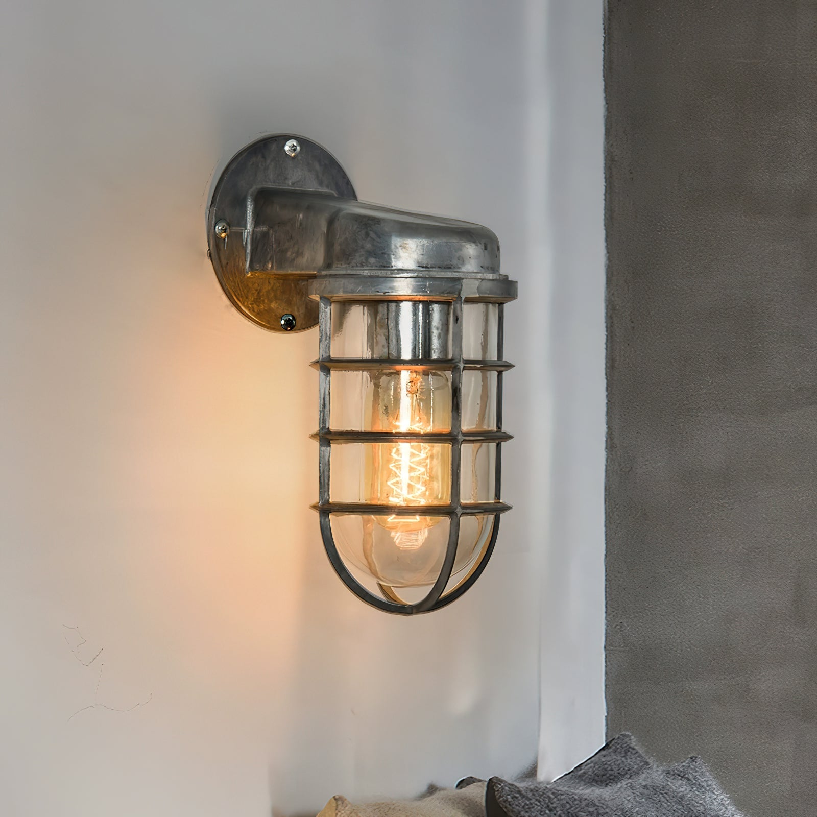 Farnsworth Vintage Lantern Sconce