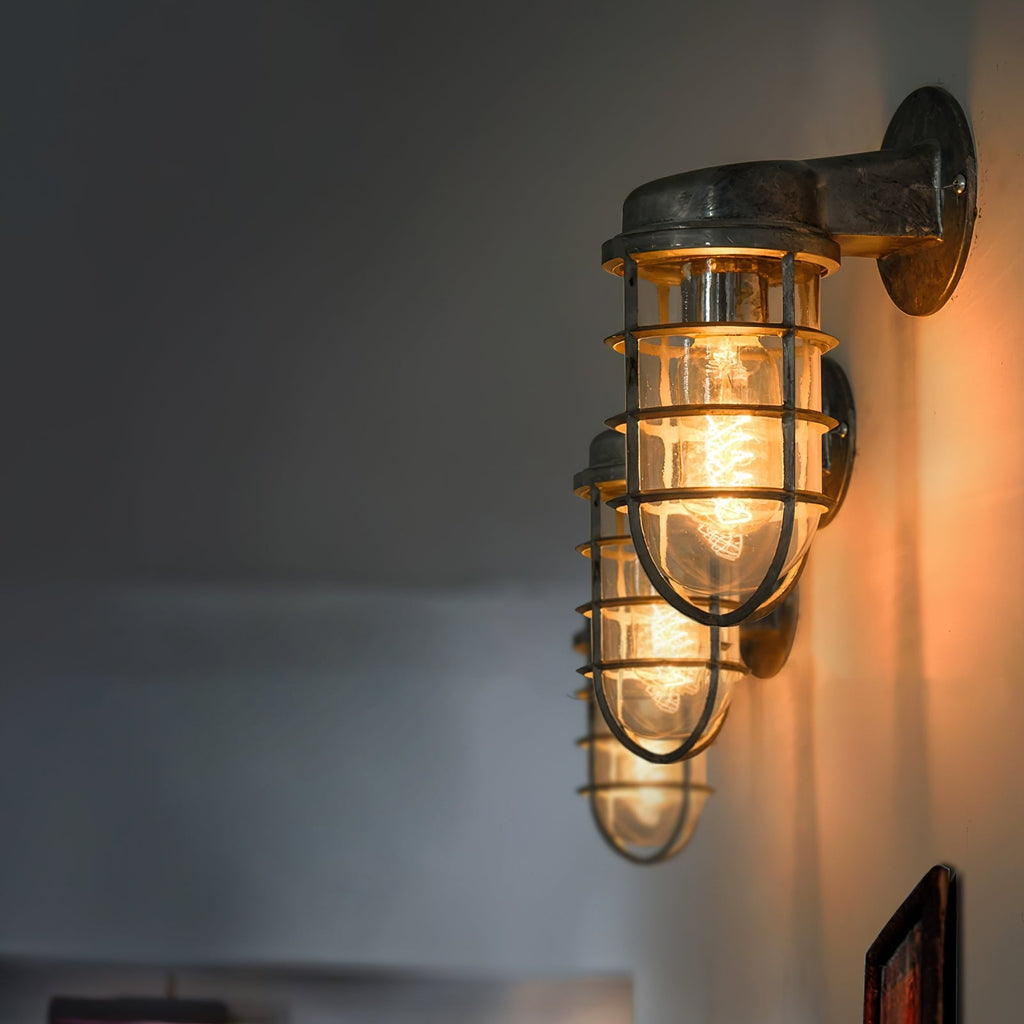 Farnsworth Vintage Lantern Sconce