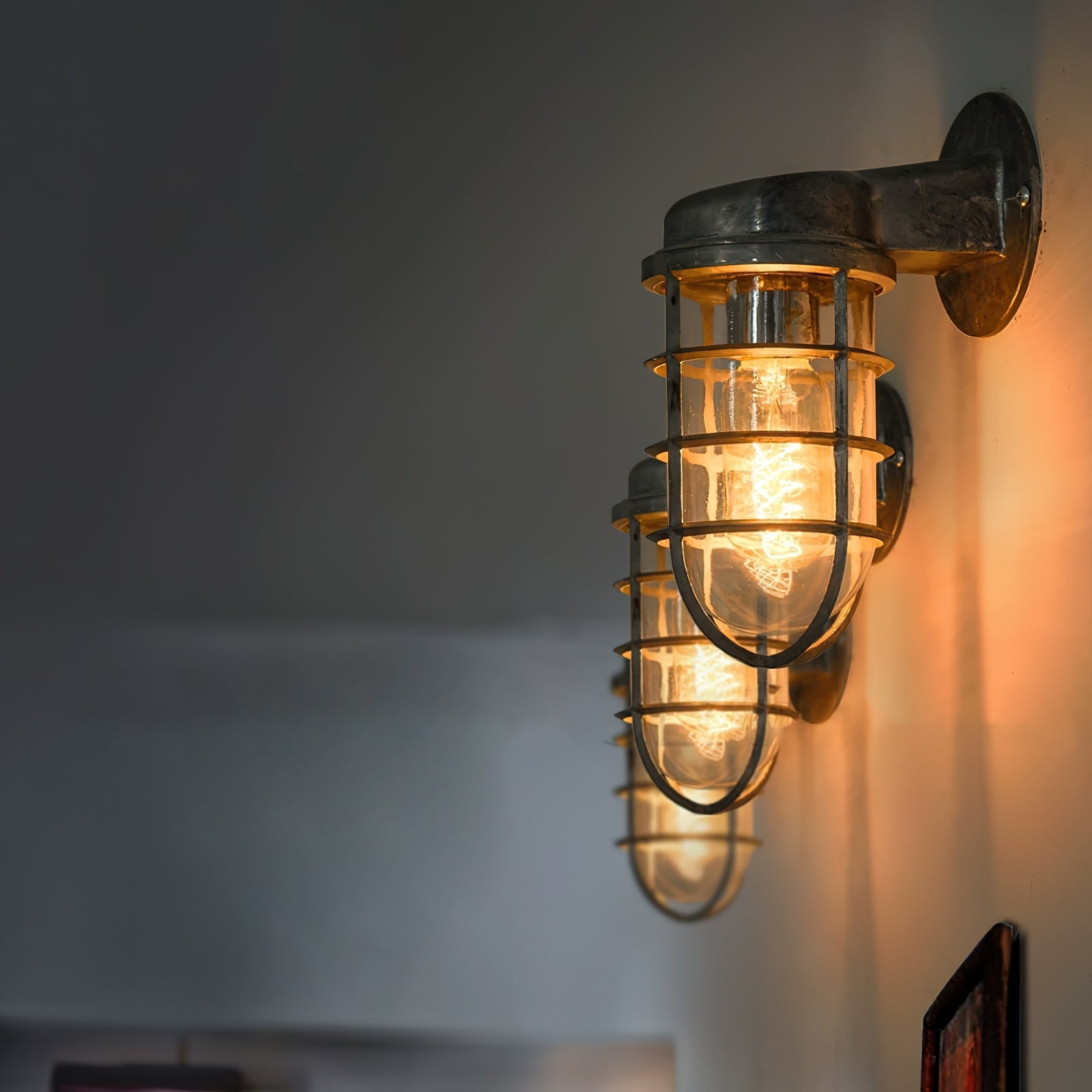 Farnsworth Vintage Lantern Sconce