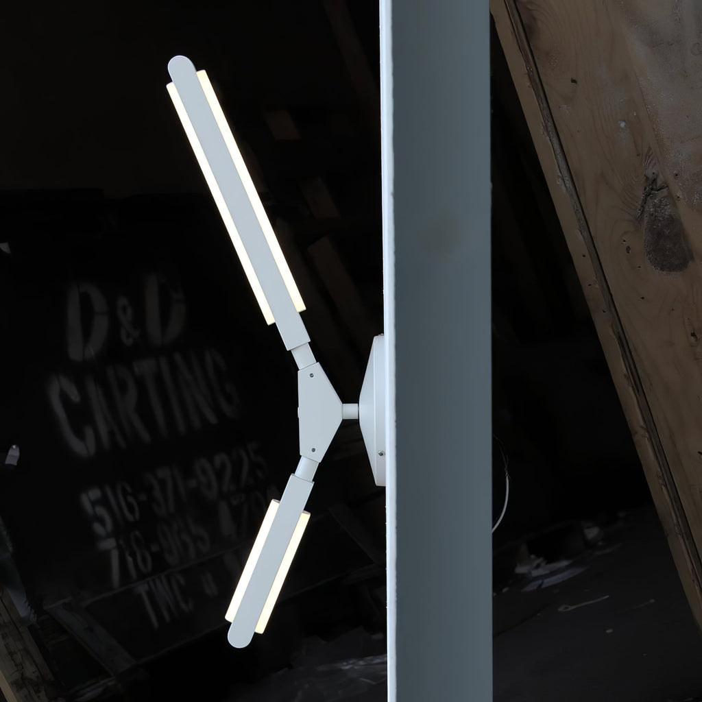 CLARINGTON RUSTIC FROSTED GLASS WALL SCONCE