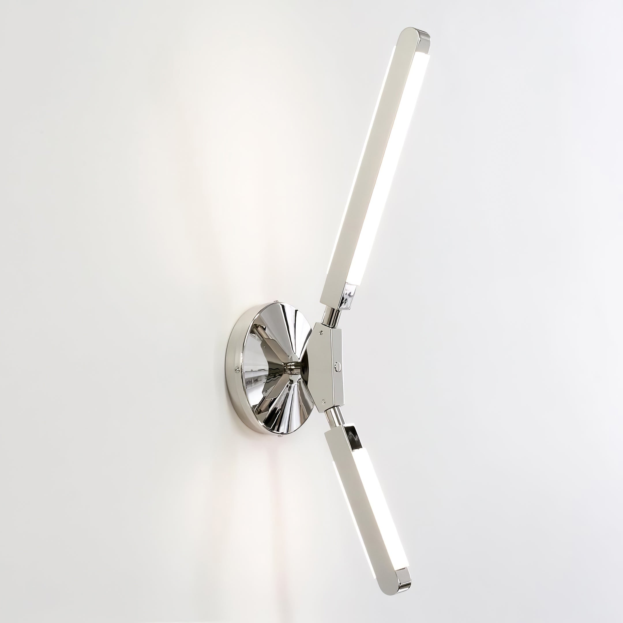 CLARINGTON RUSTIC FROSTED GLASS WALL SCONCE