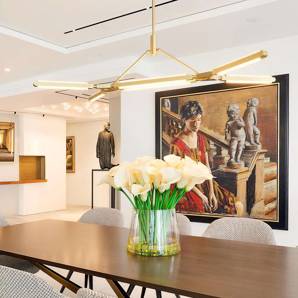 CHARLESTON DAISY CRYSTAL LUMINAIRE