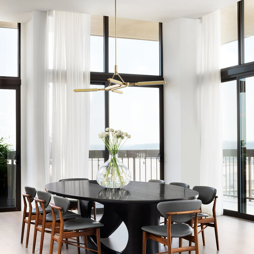 CHARLESTON DAISY CRYSTAL LUMINAIRE