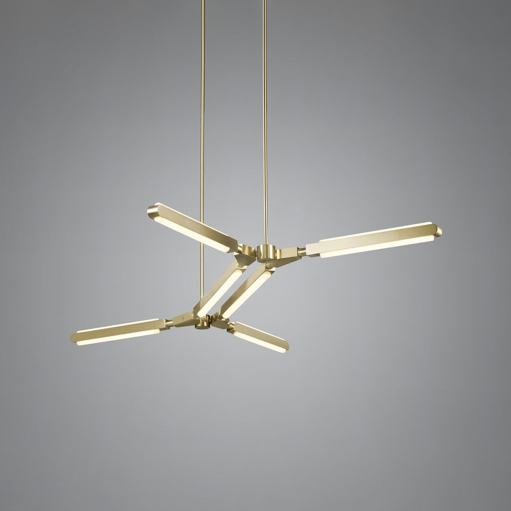 CHARLESTON DAISY CRYSTAL LUMINAIRE