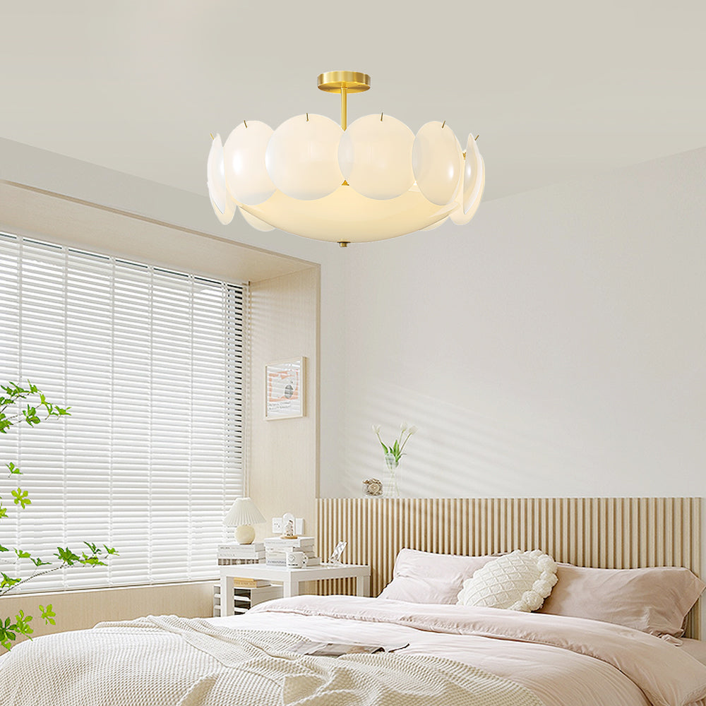 RAVENHURST GEOMETRIC GLASS CEILING ILLUMINATOR
