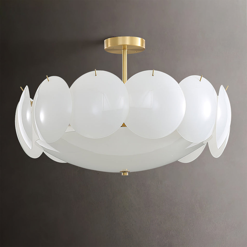 RAVENHURST GEOMETRIC GLASS CEILING ILLUMINATOR