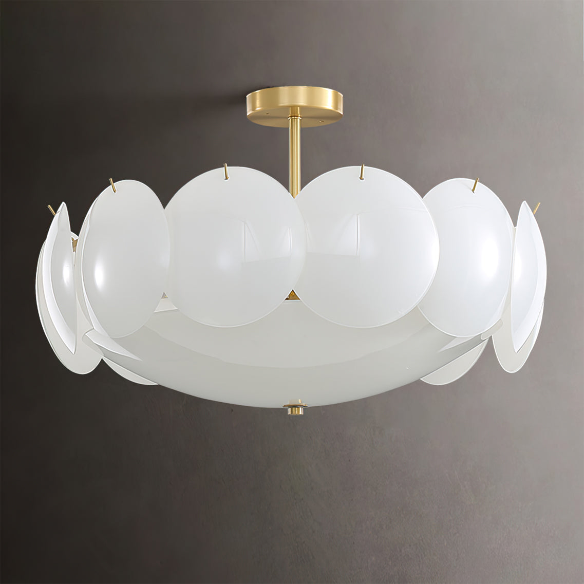RAVENHURST GEOMETRIC GLASS CEILING ILLUMINATOR