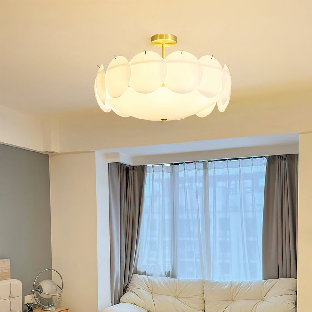 RAVENHURST GEOMETRIC GLASS CEILING ILLUMINATOR