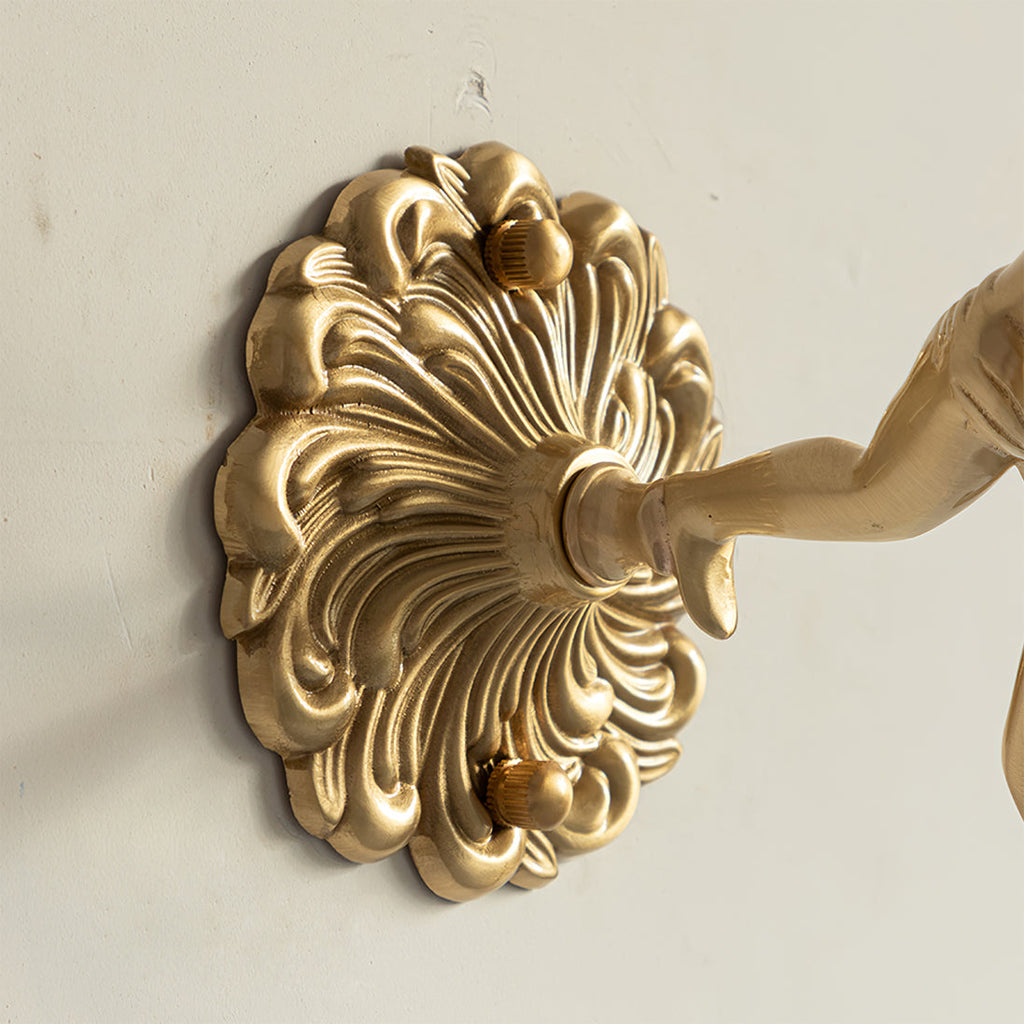 WINDSOR PUTTI BRASS WALL SCONCE